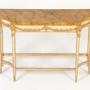19th Century Italian Paint and Gilt Console Table