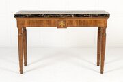 19th Century Italian Walnut Console Table