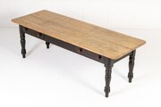 Early 19th Century English Pine Farmhouse Table
