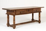 Large 17th Century Spanish Walnut Table