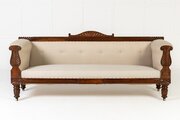Large 19th Century English Regency Rosewood Sofa