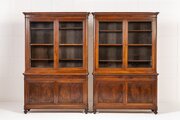 Large Pair Of 19th Century Italian Walnut Cabinets