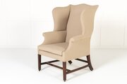 Large Scale 18th Century English Mahogany Chair