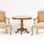 Large Scale Pair of 18th Century Italian Armchairs