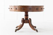 Regency Mahogany Drum Table