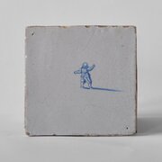 18th century Delft tile