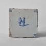 18th century Delft tile