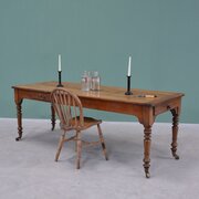 19th Century French Fruitwood Farmhouse Table