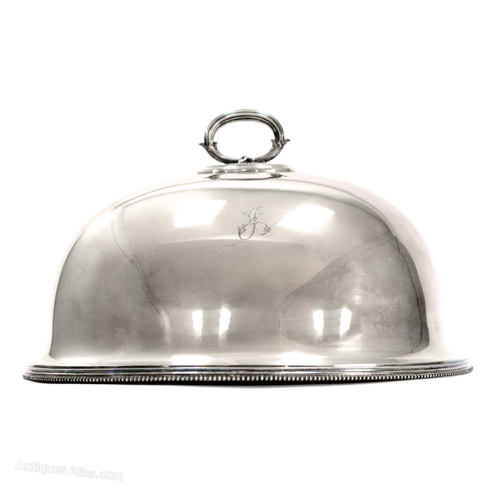 Antiques Atlas A Sheffield Silver Plate Domed Plate / Meat Cover