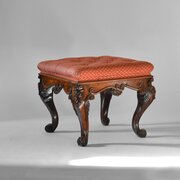 Anglo-Indian Rosewood Stool