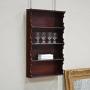 Georgian Mahogany Hanging Shelves