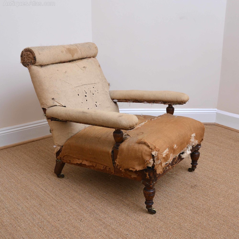 Howard Style Open Armchair Antiques Atlas