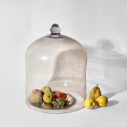 Large Early 20th Century Glass Dome Cloche
