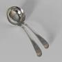 Pair of 18th century Hester Bateman silver ladles,