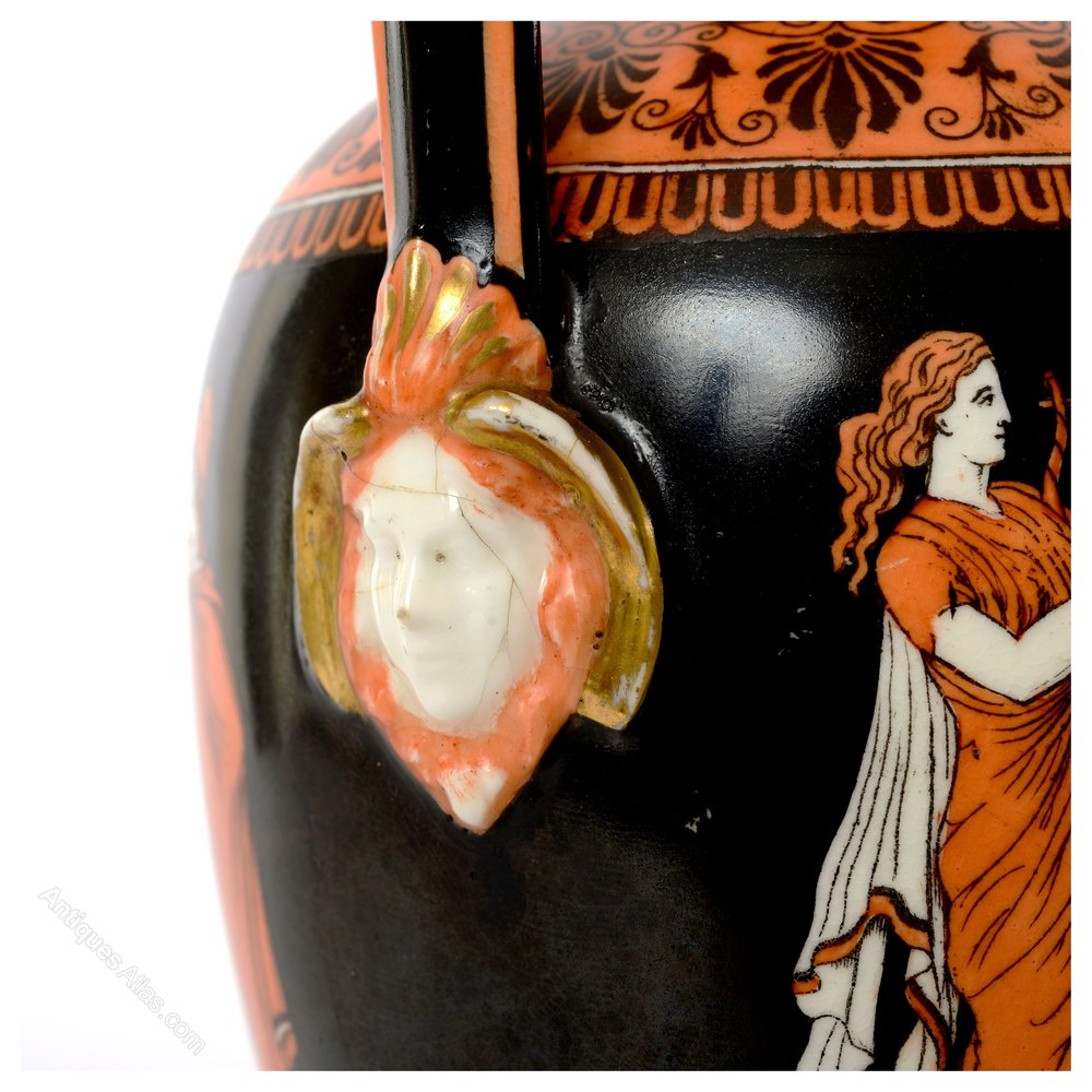 Antiques Atlas Pair Of Victorian Greek Revival Vases