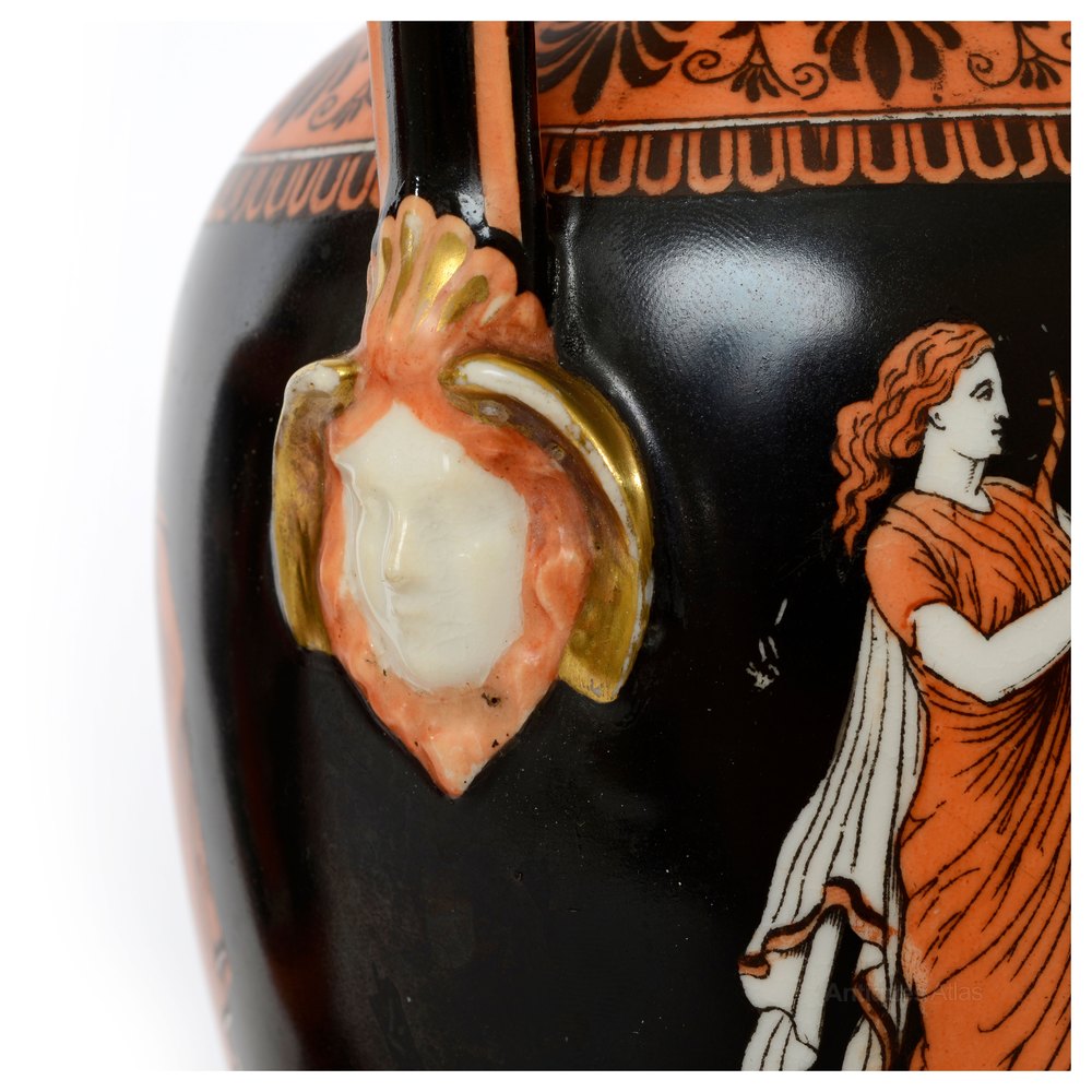 Antiques Atlas Pair Of Victorian Greek Revival Vases