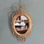 Regency Gilt Oval Mirror