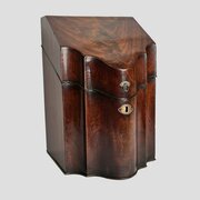 Sheraton Mahogany Knife Box