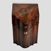 Sheraton Mahogany Knife Box
