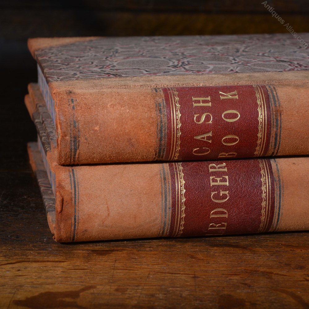 Antiques Atlas Two 19th Century Ledgers