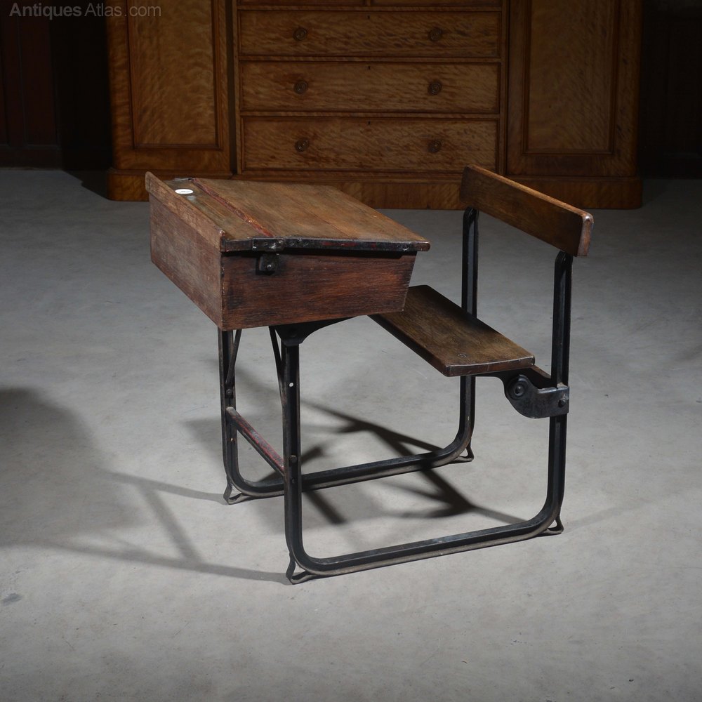 Antiques Atlas Vintage Oak Child's School Desk
