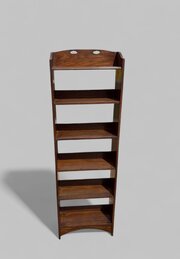 Arts & Crafts Shallow Oak Bookcase Twin Hearts