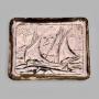 Early Signed Newlyn Copper Pin Dish