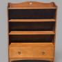 Good Large Arts & Crafts Oak Bookcase Liberty