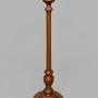 Large Arts Crafts Gothic Oak Candlestick 47 Tall