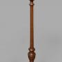 Large Arts & Crafts Gothic Oak Candlestick 44 Tall