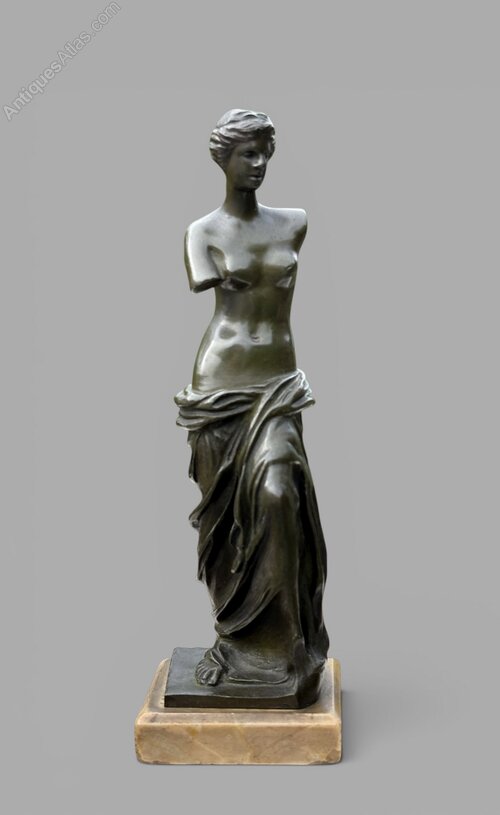 Late 19th C Grand Tour Bronze Venus de Milo