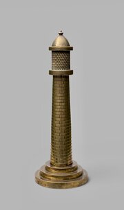  Novelty Brass Lighthouse Table Lighter C1930
