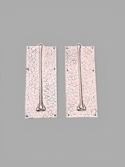 Pair J  F Pool Hayle Cornish Copper Finger Plates