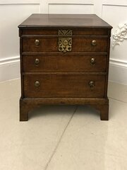 Antique 18th Century Quality Oak Box Coffer