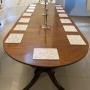Antique 3 Pillar Mahogany Extending Dining Table