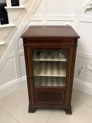 Antique Edwardian Mahogany Display Cabinet
