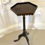 Antique Edwardian Mahogany Lamp Table 