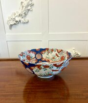 Antique Edwardian Quality Japanese Imari Bowl