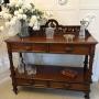 Antique English Victorian Mahogany Sideboard