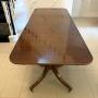 Antique Figured Mahogany Extending Dining Table