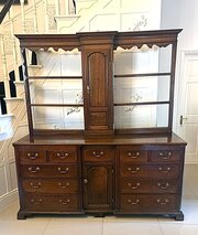Antique Georgian Lancashire Oak Dresser 