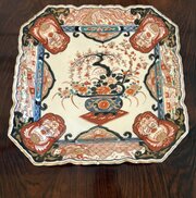 Antique Japanese Imari Porcelain Charger Plate