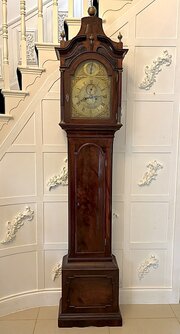 Antique John Taylor London Mahogany Longcase Clock