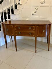Antique Mahogany & Satinwood Crossbanded Sideboard