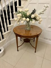 Antique Quality Inlaid Mahogany Centre Table