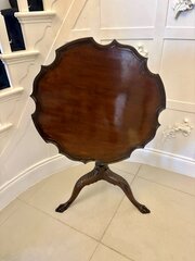 Antique Quality Mahogany Tripod Centre Table