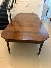 Antique Regency 14 Seater Extending Dining Table