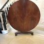 Antique Regency Circular Mahogany Centre Table