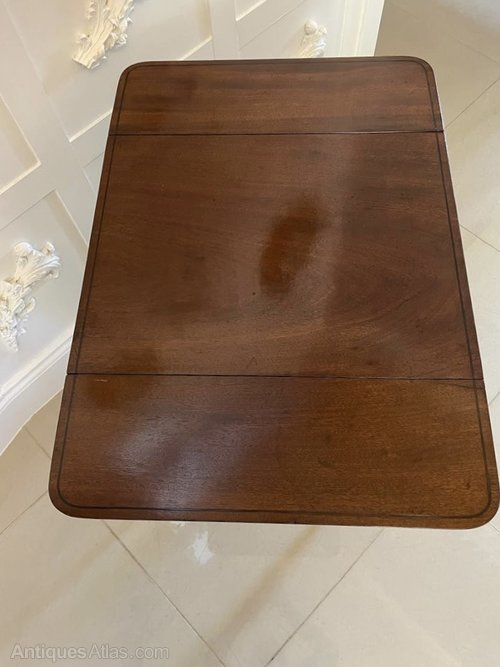 Antique Regency Freestanding Sewing Table Antiques Atlas