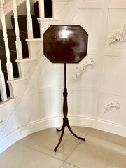 Antique Regency Mahogany Adjustable Reading Table